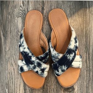 Madewell tie dye sandals